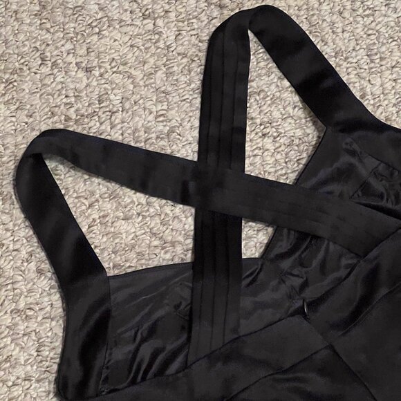 Calvin Klein Black Dress Evening Gown Women's Size 10P - Picture 10 of 10